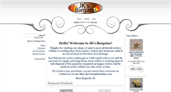 Desktop Screenshot of jks-bargains.co.uk